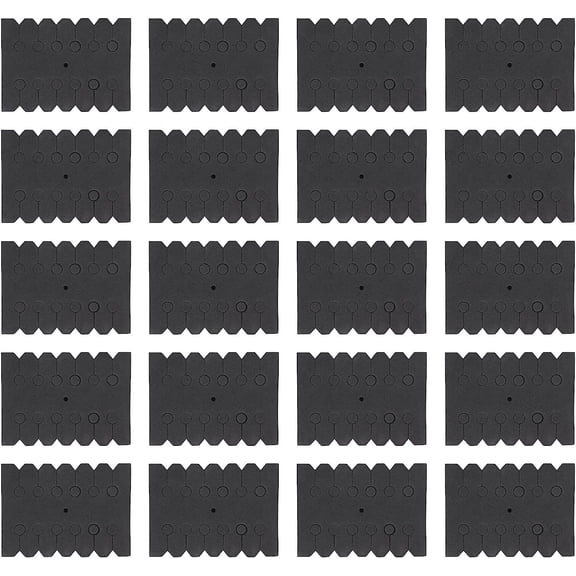 ABPETE 20-Pack EVA Archery Arrow Case - Compact 12-Arrow Holder with Dividers, Lightweight Portable Range Organizer for Target Practice & Hunting