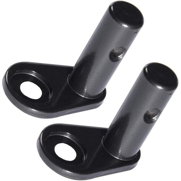 ABPETE 2PCS Bike Trailer Hitch Connector, Steel Bike Trailer Coupler Set Bike Trailer Hitch Attachment Bicycle Trailer Coupler Replacement Adapter Accessories for Pet Trailers Cargo Trailers Carts