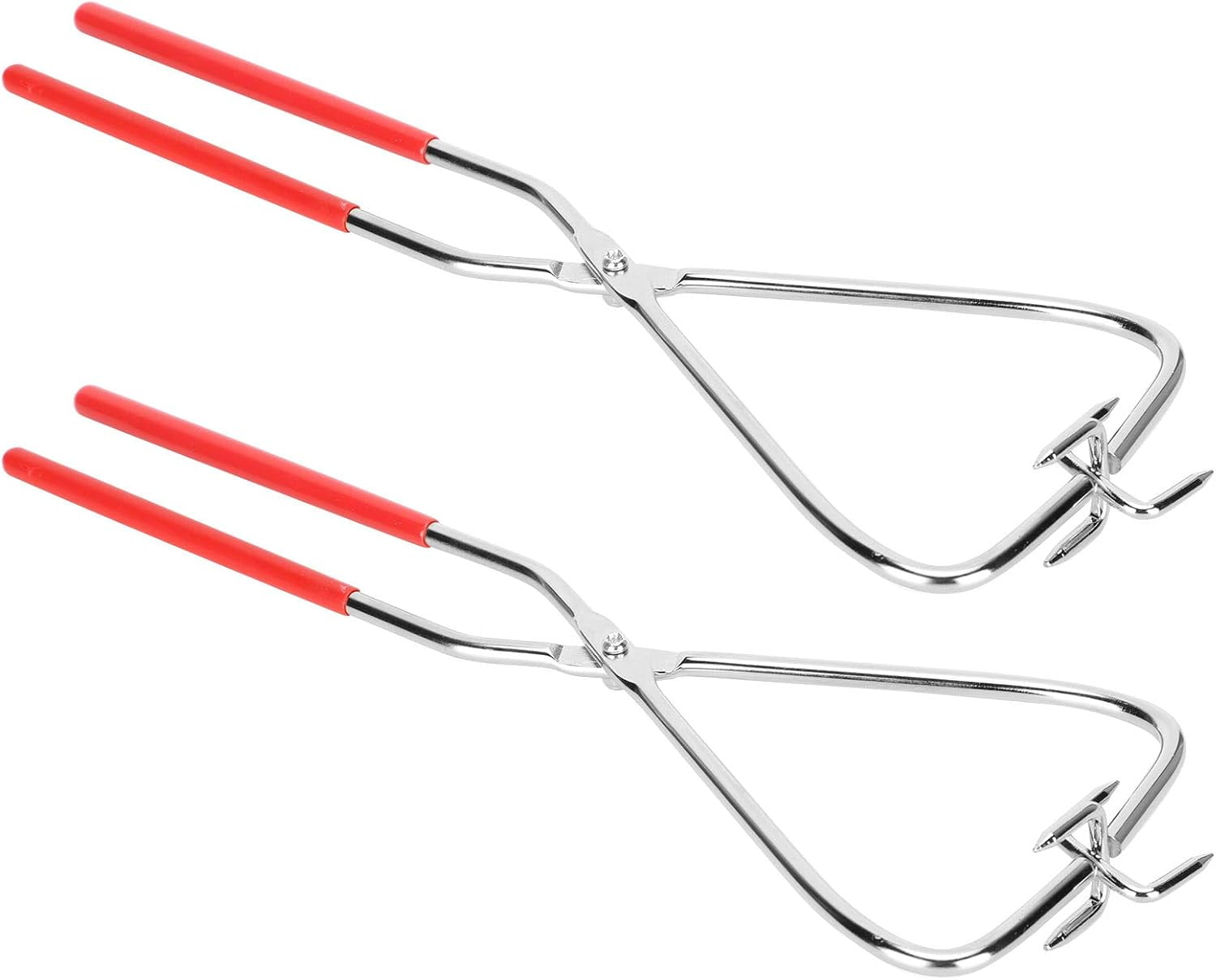 ABPETE 2Pcs DIY Clay Sculpture Dipping Tong,Comfortable to Grip Pottery Tool Dipping Tongs Glazing Tool for Pottery Crafts Making