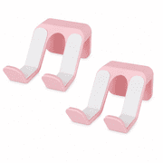 ABPETE 2pcs Gaming Controller Holder Wall Mount,Stand for Xbox Series XS,PS5 PS4 Switch Proand,PC Gaming Accessories with Stable 3M AdhesivePink