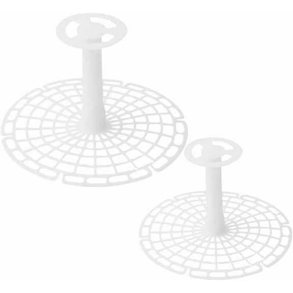 ABPETE 2pcs Pickle Jar Press Plate Fermenting Jar Helper Practical Press Supply Fixing Plate Plastic Fermenting Jar Pickle Fixer Kitchen Gadgets White