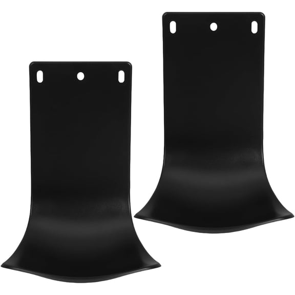 ABPETE 2pcs Wall Mount Soap Dispenser Drip Tray, Plastic Soap Dispenser Laundry Detergent Catcher Prevent Dripping and Spraying (Black)