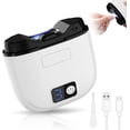 thumbnail image 1 of ABPETE 3 in 1 Electric Smart Nail Clippers,Electric Toe Nail Clippers with Polishing,3 Speeds,USB Rechargeable,Automatic Electric Nail File for Safe Nail File for Baby,Kids,Adults (White), 1 of 8