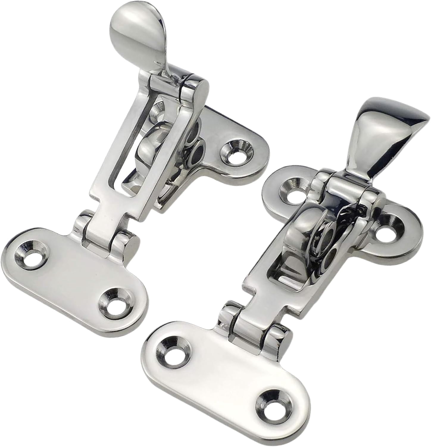 ABPETE 316 Stainless Steel Marine Hasp Latch, Lockable Boat Hatch ...