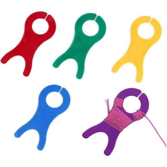 ABPETE 50PCS Large Yarn Bobbins Spool, Yarn Bobbins for Crochet Yarn Bobbins for Intarsia Knitting Cross Stitch Bobbin Thread for Weaving Sewing Craft Large Yarn Bobbins Spool