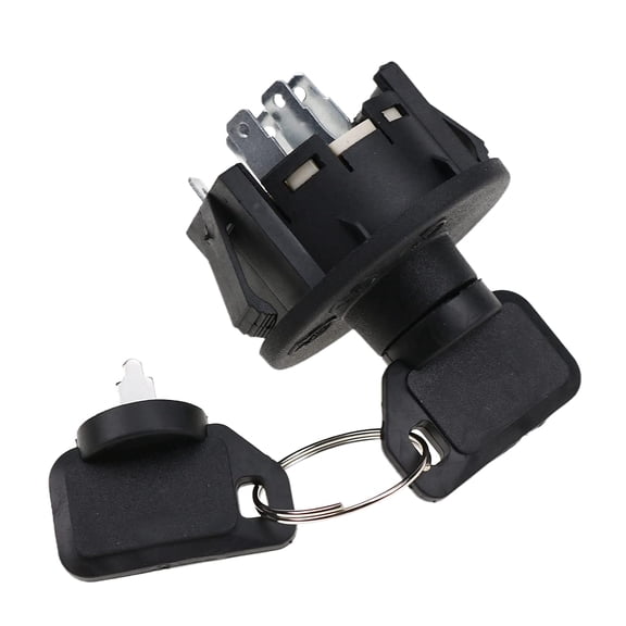 ABPETE 6 Terminals Starter Ignition Key Switch 117-2222 137-4101 Compatible with Exmark Toro Grandstand Vantage VT VTS VTX Timecutter Z4200 Z4235 Z5060 Z4202 Lawnboy Zero Turn Mower