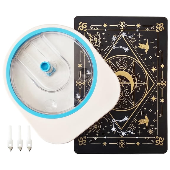 ABPETE Adjustable Circle Cutter Tool,1" to 4" Cutting Diameter, Heavy-Duty Circular Paper Cutter for Cardboard, Scrapbooking & DIY Crafts