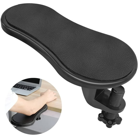 ABPETE Arm Rest Support for Desk, Rotating Adjustable Computer Desk Armrest Extender, Relieve Stress, Eliminate Pain, Reduce Office Occupational Chronic