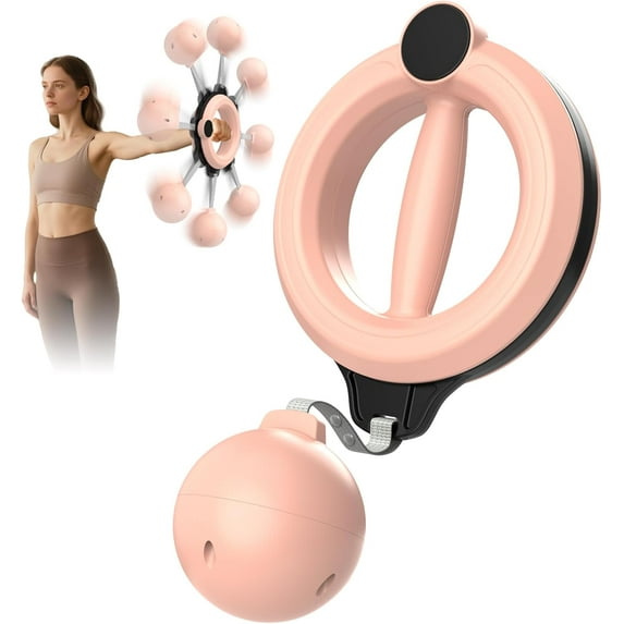 ABPETE Arm Workout for Men and Women, 360° Hand-Crank Forearm Trainer, Chest Trainer,Shoulders and Arm Muscle Training Fitness Equipment, Home Workout Equipment and Gym Workouts