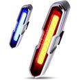 thumbnail image 1 of ABPETE Bike Tail Light, USB Rechargeable Rear Bike Light Safety Warning Cycling Light with 5 Modes for Night Riding, 1 of 18