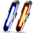thumbnail image 1 of ABPETE Bike Tail Light, USB Rechargeable Rear Bike Light Safety Warning Cycling Light with 5 Modes for Night Riding, 1 of 15