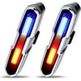 thumbnail image 1 of ABPETE Bike Tail Light, USB Rechargeable Rear Bike Light Safety Warning Cycling Light with 5 Modes for Night Riding, 1 of 17