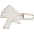thumbnail image 1 of ABPETE Body Fat Caliper, Professional Double Spring Skinfold Calipers and Body Fat Tape Measure Tool for Accurately Measuring BMI Skin Fold Fitness(White), 1 of 14
