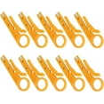 thumbnail image 1 of ABPETE Cable Wire Stripper, 10 Pack Wire Stripping Tool for CAT‑5, CAT‑5e, CAT‑6 Data Lines, Mini Cable Crimping Tool for Electrician,Other household daily use, 1 of 9
