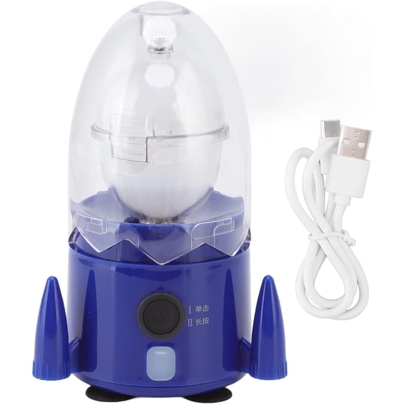 ABPETE Electric Egg Spinner Egg Scrambler, Electric Egg Yolk Mixer-Baker Tool Egg Extractor for Hard Boiled Eggs by Charging,Egg Spinner Scrambler for Small and Large Eggs