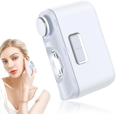 ABPETE Electric Nail Clipper, 2-in-1 Cutting and Polishing Automatic Nail Clipper, Two Speed Auto Nail Clipper for Babies, Electric Nail Clippers for Kids, Adults, Elderly, White