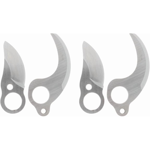 ABPETE Electric Pruning Shears Cutter, 4 PCS Carbon Steel Blades Replacement Accessories Gardening Carbon Steel Pruner Shear Replaceable Electric Pruning Replacement for Fruit Trees