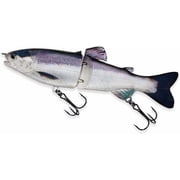 ABPETE Fishing Lures, Pro Series Glide Bait - Slow-Sink Multi-Joint Lure for Largemouth Bass & Walleye, Corrosion-Resistant Treble Hooks