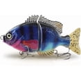 thumbnail image 1 of ABPETE Fishing Lures, gill Swimbait - Slow-Sink  Glide Bait for Largemouth Bass & Crappie, Lifelike Multi-Joint Lure with Corrosion-Resistant Hooks, 1 of 6