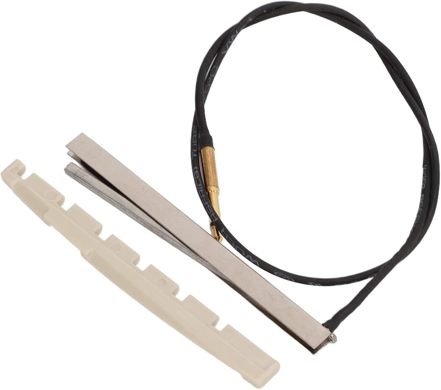ABPETE Folk Guitar Pickup Strip, Guitar Pickup Piezo Suit Guitar Pickup Stick Classical Guitar Pickup Under Saddle Transducer for Classical Guitar for Folk Guitar