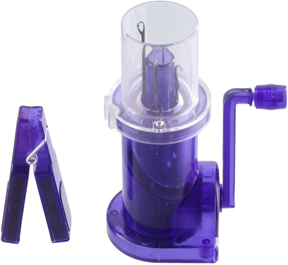 ABPETE Hand Knitting Machine,Embellish Knit Machine Kit Hand-Operated Weaver Knitting Tool Creative Woven Tool for DIY Bracelet Weave Spool Knitter.