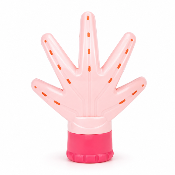 ABPETE Hand-shape Hair Diffuser Dryer Diffuser Nozzle for Wavy Styling for Barber Beauty Salon Accessories Diffuser Hair Dryer Attachment(A)