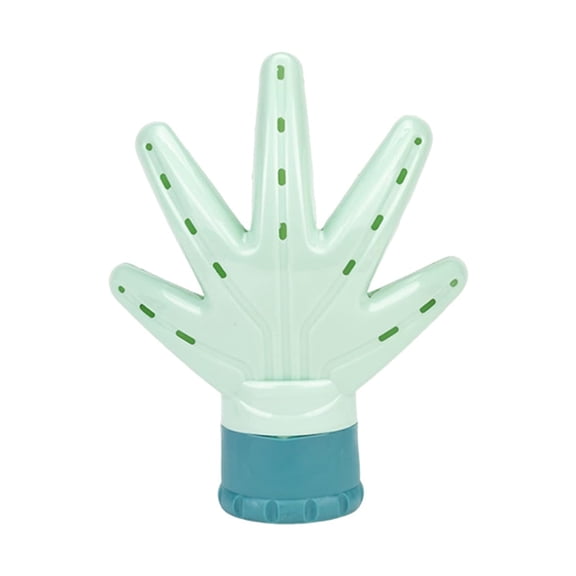 ABPETE Hand-shape Hair Diffuser Dryer Diffuser Nozzle for Wavy Styling for Barber Beauty Salon Accessories Diffuser Hair Dryer Attachment(Green)