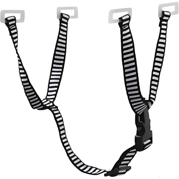 ABPETE Hard Hat Chin Strap, Safety Helmet Lower Strap - Y Shape, 28cm Expandable Length, 4 Fixed Points Design