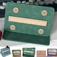 thumbnail image 1 of ABPETE Knitting Pattern Holder, Magnetic Chart Keeper Knitting Tool, New Knit Tool Accessories, Foldable Cross Stitch Pattern Holder for Crochet Lovers (Green), 1 of 7
