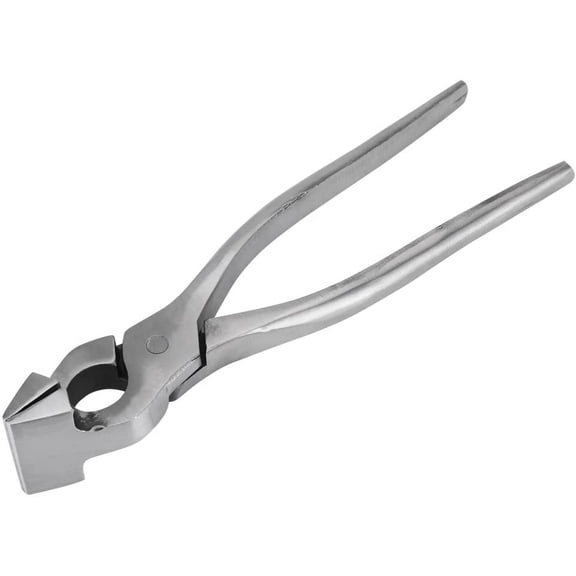 ABPETE Leather Pliers,Professional Leather Edge Slicker,Burnisher Tool - Flat Jaw Pliers for Smoothing, Flattening, and Finishing Edges on DIY Leather Crafts like Bags, Belts, Wallets, and More