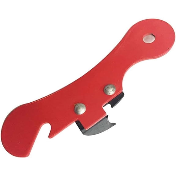ABPETE Manual Can Opener,Metal Beer Bottle Opener,Handheld Kitchen Tool Wine Opener for Bar, BBQ, Grilling, Picnic, Camping, and Kitchen for Soda, Fruit Can, Beverage Can Opening