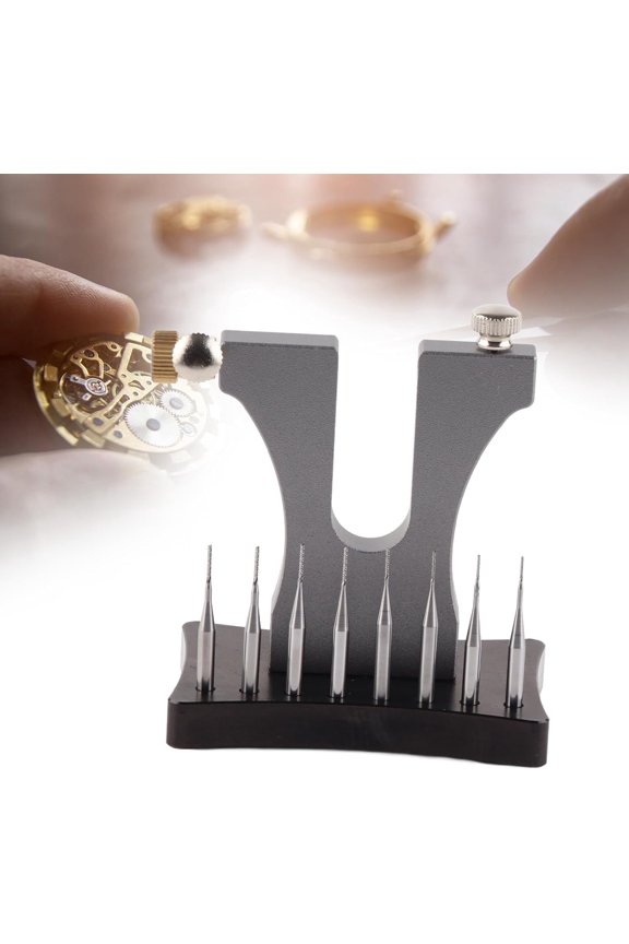 Micro Screw Extractor,Small Screw Extractor,Broken Screw Extractor Set,Damaged Screw Extractor Set 8 Pins Watch Repair Tool, Quick Removal for Watchmakers