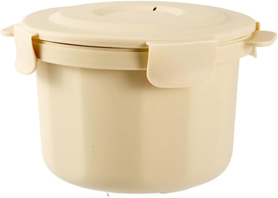 ABPETE Microwave Rice Cooker And Steamer Pot With Steam Circulation For Even Cooking Of Rice, Pasta, And Vegetables, Portable Design For Travel And Easy Maintenance