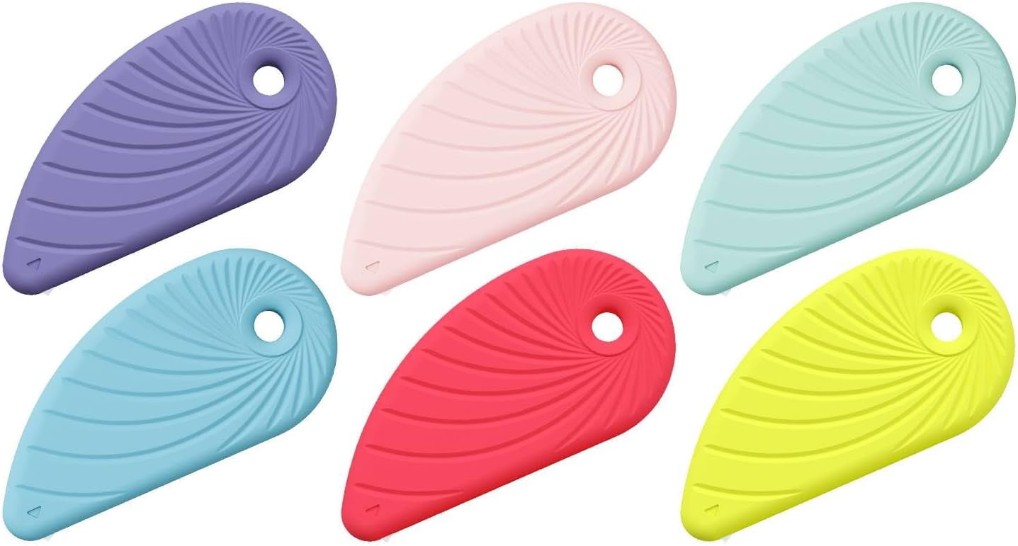 ABPETE Mini Box Cutter, Box Opener, Letter Opener, Ceramic, Built-In Magnetic, Envelope Opener, Safety, Cute, Package Opener for Women