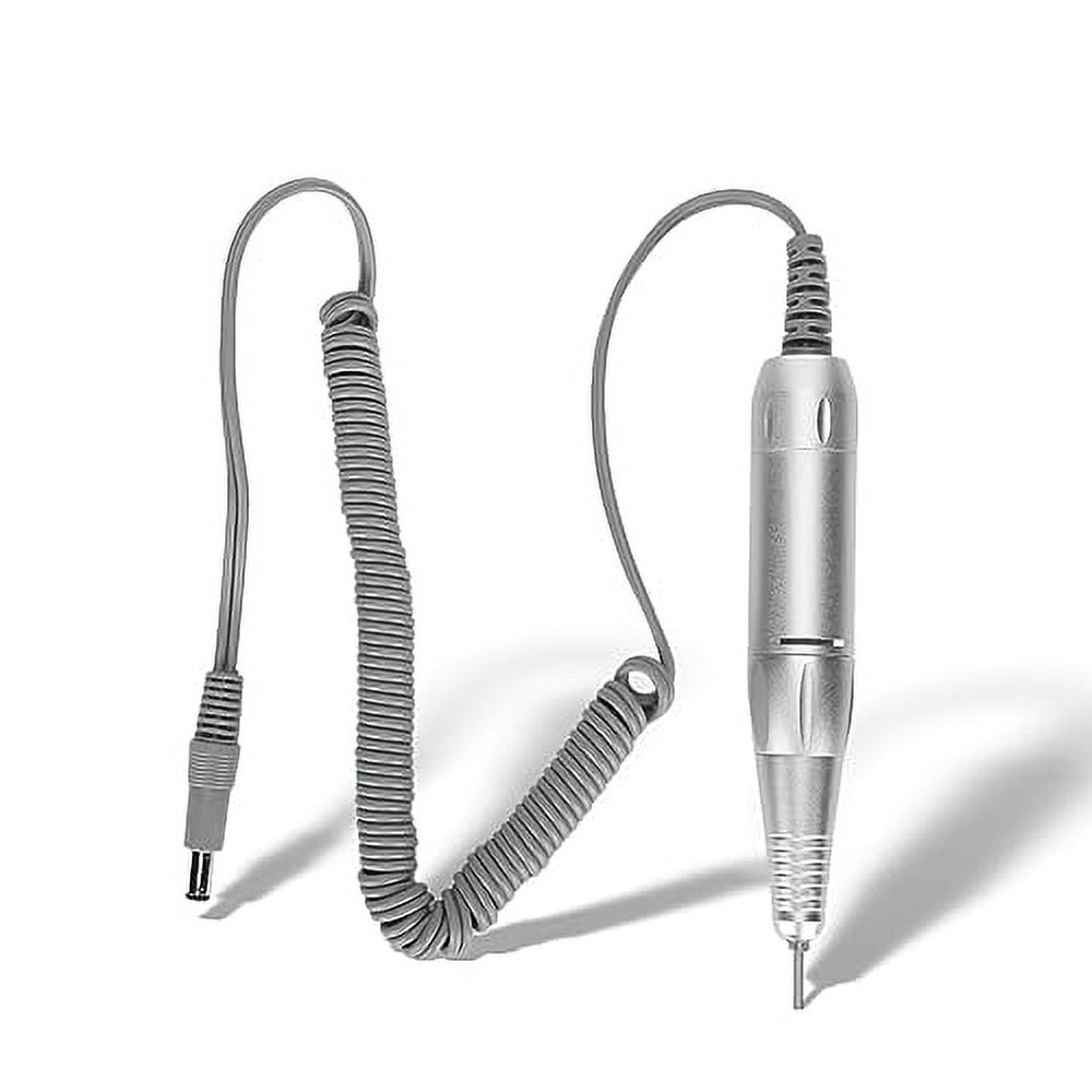 ABPETE Nail Drill Handpiece Replacement,Nail Art Drill Handpiece Nail Drills Handle Machine Electric Acrylic Gel Nail Polishing Sanding Replacement Handle