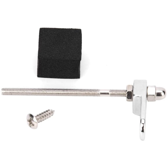 ABPETE Pickguard Mounting Bracket 335 Pickguard, Black Sponge Pad Mandolin Mounting Bracket Mandolin Pickguard Mounting with Screw for Mandolin Jazz Guitar