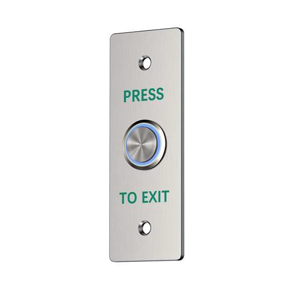 ABPETE Push To Exit Button IP67 Waterproof Stainless Steel with LED light NO/NC Press Exit Switch