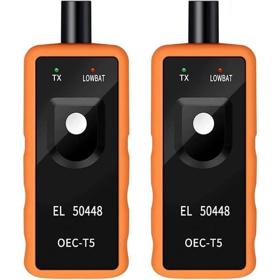ABPETE Relearn Tool for Car Tire Sensor,EL-50448 Tire Pressure Monitor Sensor Reset Activation Tool,Tire Sensor Reset Tool Programmer,for GM Series Vehicle 2006-2024 (2PC)