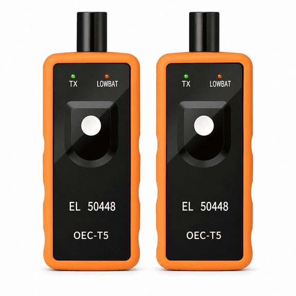 ABPETE EL-50448 TPMS Relearn Tool 2-Pack, Tire Pressure Sensor Reset Activation Tool with One-Button Operation for GM Series Vehicles 2006-2024
