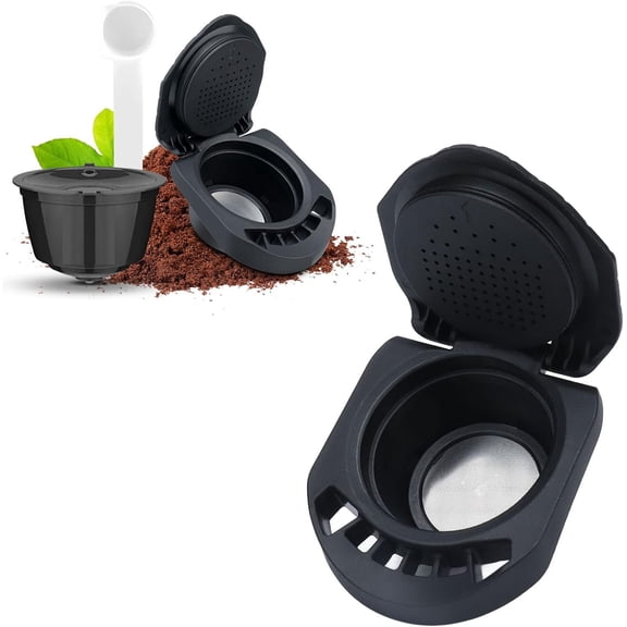 ABPETE Reusable K Cups Coffee Capsule Converter, Refillable Coffee Powder Capsule Adapter Designed For Coffee Makers Using Piccolo XS, Genio S, EDG 305 & EDG 606.S Machine Specifications