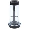 thumbnail image 1 of ABPETE Rotary Flour Sifter Large Capacity Clear Flour Mixing Cup Handheld Tapioca Baking Dispenser Sieve Container Kitchen Cooking Tools Black, 1 of 8