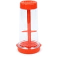thumbnail image 1 of ABPETE Rotary Flour Sifter Large Capacity Clear Flour Mixing Cup Handheld Tapioca Baking Dispenser Sieve Container Kitchen Cooking Tools Red, 1 of 7