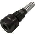 thumbnail image 1 of ABPETE Router Bit Extension Rod - 1/2-Inch Shank Collet Adapter for Woodworking, Engraving & Trimming Machines,Precision Machined Extension for 1/2-inch Bits, 1 of 7