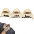 thumbnail image 1 of ABPETE Sewing Finger Ruler for Even Stitches, Template for Sewing, Mini Sewing Measuring Gauge, DIY Stitching Guide Tool for Seam Finishing, Quilting & Sewing Aids (White 3pcs), 1 of 8