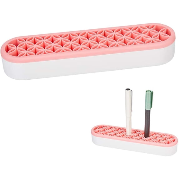 ABPETE Silicone Makeup Brush Holder Multipurpose Make up Brush Stand ...