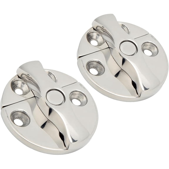ABPETE Stainless Steel 316 Boat Door Cabinet Hatch Round Turn Button Twist Catch Latch Rotation for Marines Yachts
