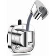 thumbnail image 1 of ABPETE Suction Cup Shower Head Holder - Angle Adjustable Spring Arm, Flexible Wall Mount Shower Hose Holder, Removable Hand Held Shower Bracket with Vacuum Lock & Bonus Hook for Bathroom, Kitchen, 1 of 13