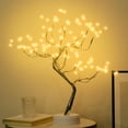 thumbnail image 1 of ABPETE ​​ Tabletop Bonsai Tree,DIY 108 LED Bonsai Tree Light with Bendable Branches - USB/Battery Powered Fairy Spirit Lamp for Home Decor, Night Light, and Festivals, 1 of 7