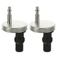 thumbnail image 1 of ABPETE Toilet Seat Hinge Fixings Nuts,Seat Hinge Replacement Toilet Seat Screws Cover Top ,Fix Nuts Screws Mount Seat Hardware, 1 of 9