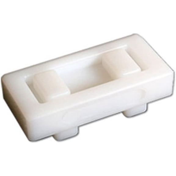 ABPETE Various Wood Bamboo Plastic Rectangle Shape Sushi Press Maker Rice Meat Mold Rolling Mat for DIY Japanese Kitchen Cooking Tools (Big Plastic Mold)